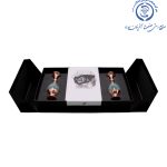 گلدان و قندان فیروزه