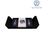 گلدان مینا و رومیزی قلمکار