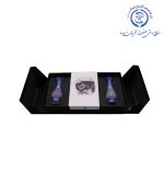 گلدان مینا و رومیزی قلمکار