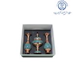 گلدان و شکلات خوری فیروزه کوب