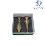 گلدان مس و خاتم