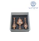 گلدان و شکلات خوری مسی