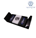 گلدان مینا و رومیزی قلمکار - تصویر 2
