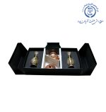 گلدان خاتم و قندان مسی - تصویر 4