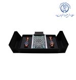 گلدان مس و پرداز و رانر