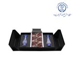 گلدان مینا و رومیزی قلمکار - تصویر 4