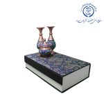 گلدان و قندان مس و پرداز - تصویر 4