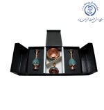 گلدان و قندان فیروزه - تصویر 4