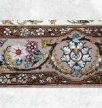 فرش دستباف طرح گل فرنگ