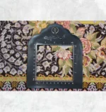 فرش دستباف طرح گل ریز لچک ترنج - تصویر 3
