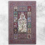 فرش دستباف طرح درختی