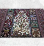 فرش دستباف طرح درختی