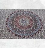 فرش دستباف طرح ماهی دایره ای