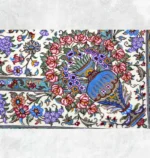 فرش دستباف طرح گل فرنگ