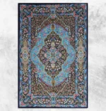 فرش دستباف طرح قاب قرآنی