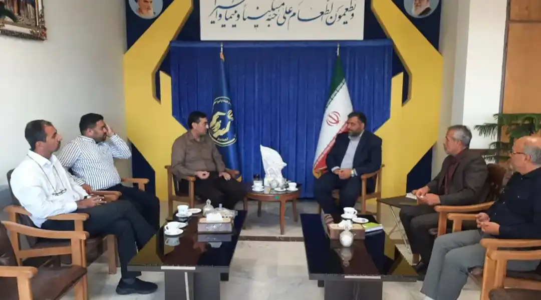 نشست مشترک مدیر عامل شرکت صنعت آفرینان امداد با مدیر کل کمیته امداد ...