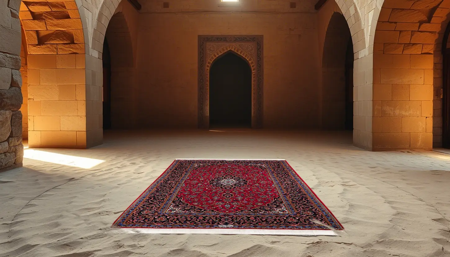 فرش دستباف کاشان